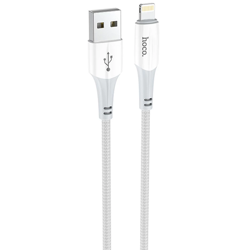 

Дата кабель Hoco X70 Ferry USB to Lightning (1m) (White)