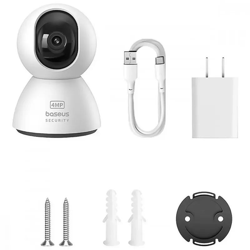 Камера відеоспостереження Baseus Security P1 Indoor 3K (S0TV01) – White. Фото 6 з 6