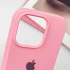 Чехол Silicone Case с закрытым низом для Apple iPhone 13 Pro Max (6.7") – Розовый / Light pink. Фото 3 из 6