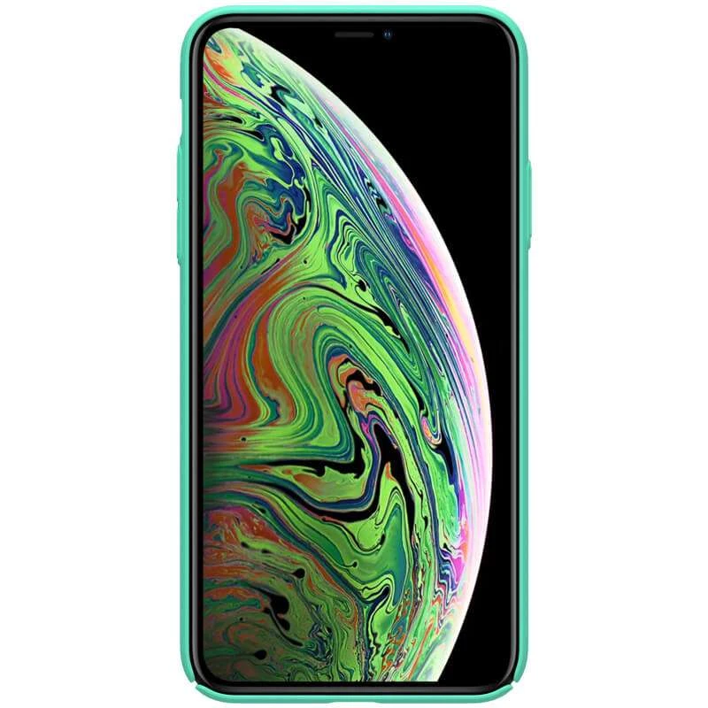 Пластикова накладка Nillkin Frost на Apple iPhone 11 Pro (5.8") – Бірюзовий / Mint Green. Фото 2 з 4