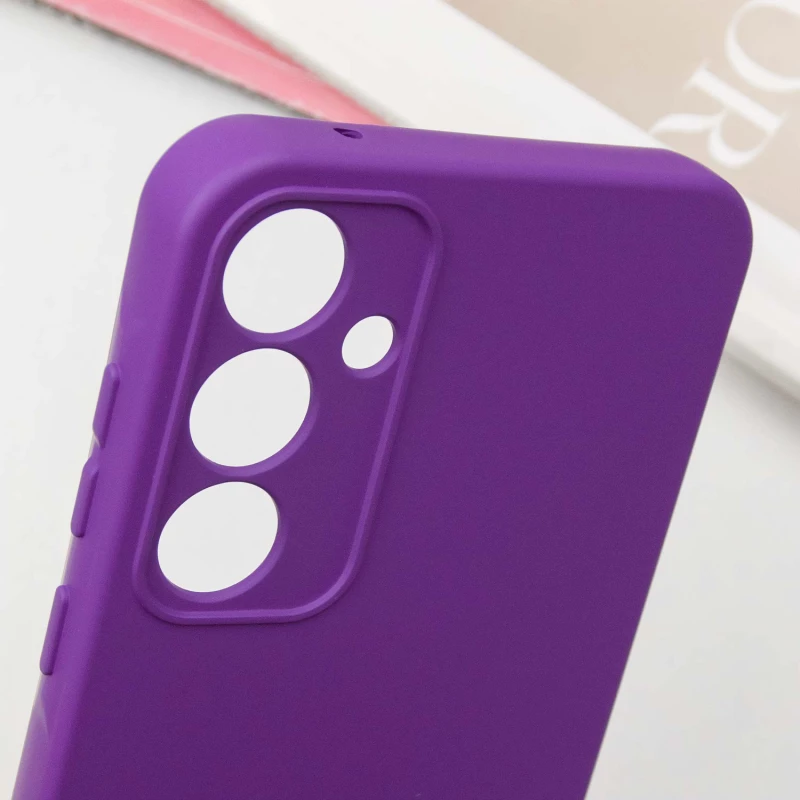 Чохол Silicone Case Lakshmi Plus з закритою камерою на Samsung Galaxy S23 FE – Фіолетовий / Purple. Фото 5 з 7