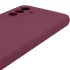 Чохол Silicone Case Lakshmi Premium із закритою камерою для Samsung Galaxy A17 4G/5G – Бордовий / Plum. Фото 10 з 11
