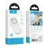 Портативний вентилятор Hoco HX611 ultra-thin pocket 900 mAh – Milky White. Фото 2 з 2