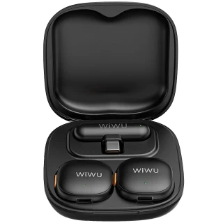 Петличный беспроводной микрофон WiWU Wi-WM006 AI Adaptive Noise Reduction Type-C фото 1 из 6