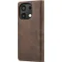 Шкіряний чохол-книжка CaseMe Velvet Nubuck для Xiaomi Redmi Note 13 4G – Coffee. Фото 5 з 6