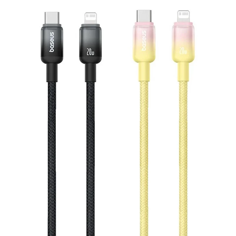 Дата кабель Baseus Discolor Series Fast Charging Type-C to Lightning 20W (1m) (P10374901) фото 1 из 1