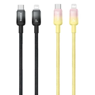 Дата кабель Baseus Discolor Series Fast Charging Type-C to Lightning 20W (1m) (P10374901) фото 1 з 1