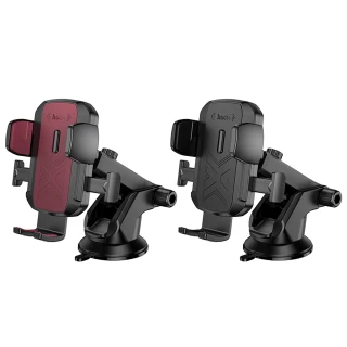 Автотримач Hoco H65 Gamble one-button (center console)