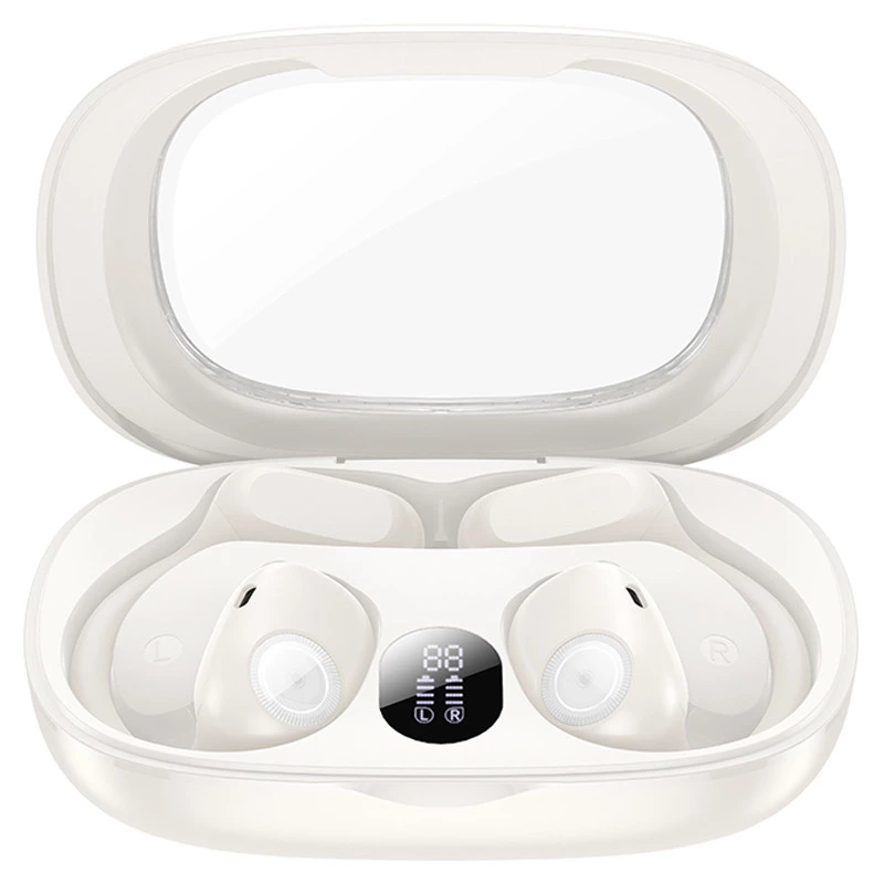 Беспроводные TWS наушники Hoco EA1 Spectrum – Milky White. Фото 2 из 3