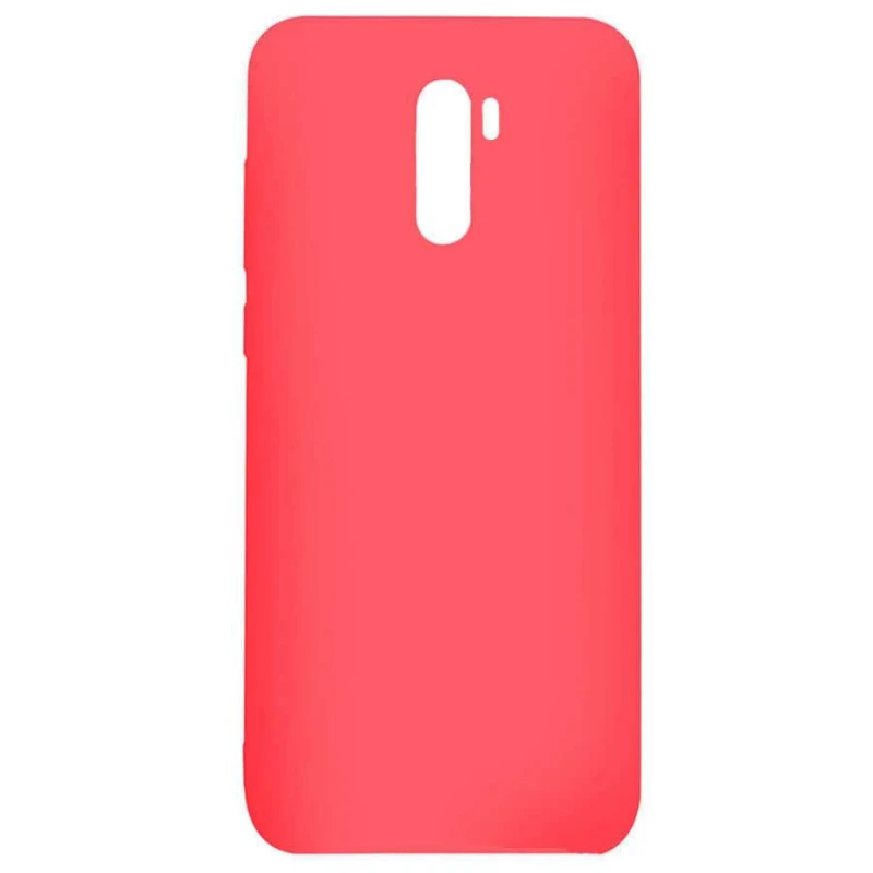 

Цветной силиконовый чехол для Xiaomi Redmi Note 8 Pro (Красный), Червоний