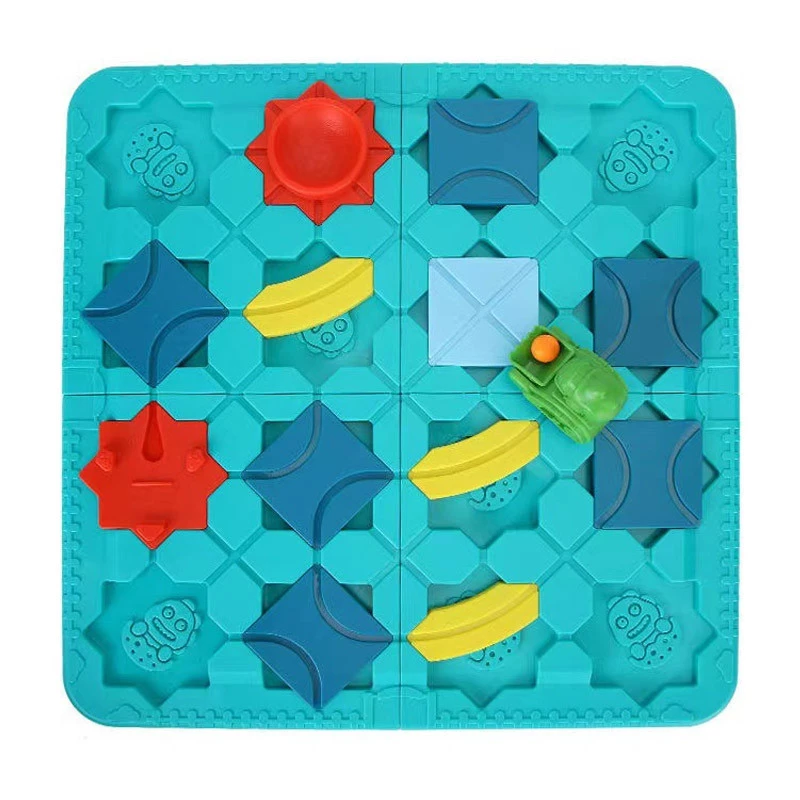 Настільна інтерактивна гра Ummi BS779 Logical Road Builder (Mini) фото 1 з 2