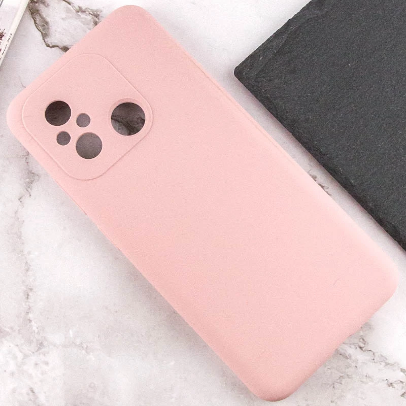 Чохол Silicone Case Lakshmi Premium з закритою камерою на Xiaomi Redmi 12C / Poco C55 – Рожевий / Pink Sand. Фото 10 з 13