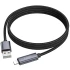 Дата кабель Hoco X112 Favor with display USB to Lightning 2.4A (1m) – Black. Фото 4 з 5