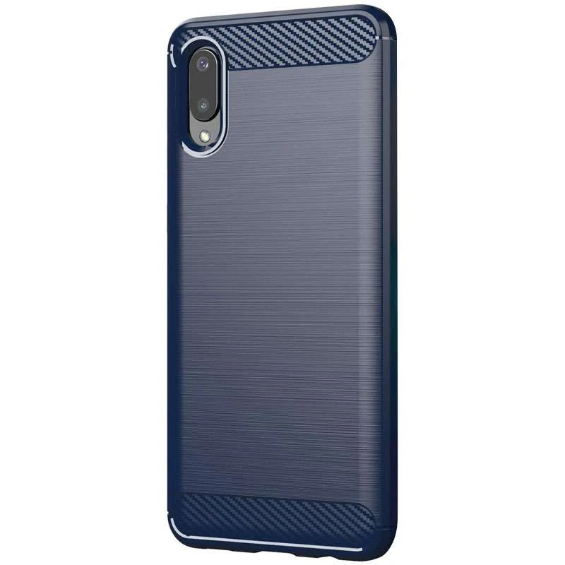 

Тонкий силиконовый чехол Slim для Samsung Galaxy A02 (Синий), Синій