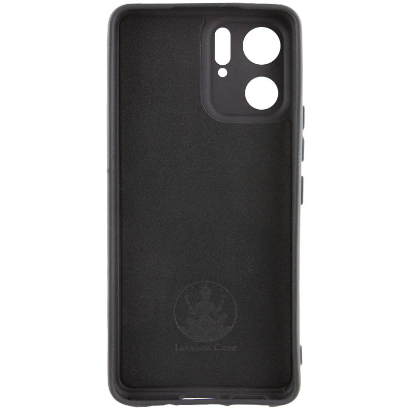 Чохол Silicone Case Lakshmi з закритою камерою на Motorola Edge 40 – Чорний / Black. Фото 2 з 4