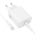 МЗП Borofone BA109A Star PD40W (1USB-C) + кабель Type-C to Type-C – White. Фото 5 з 7
