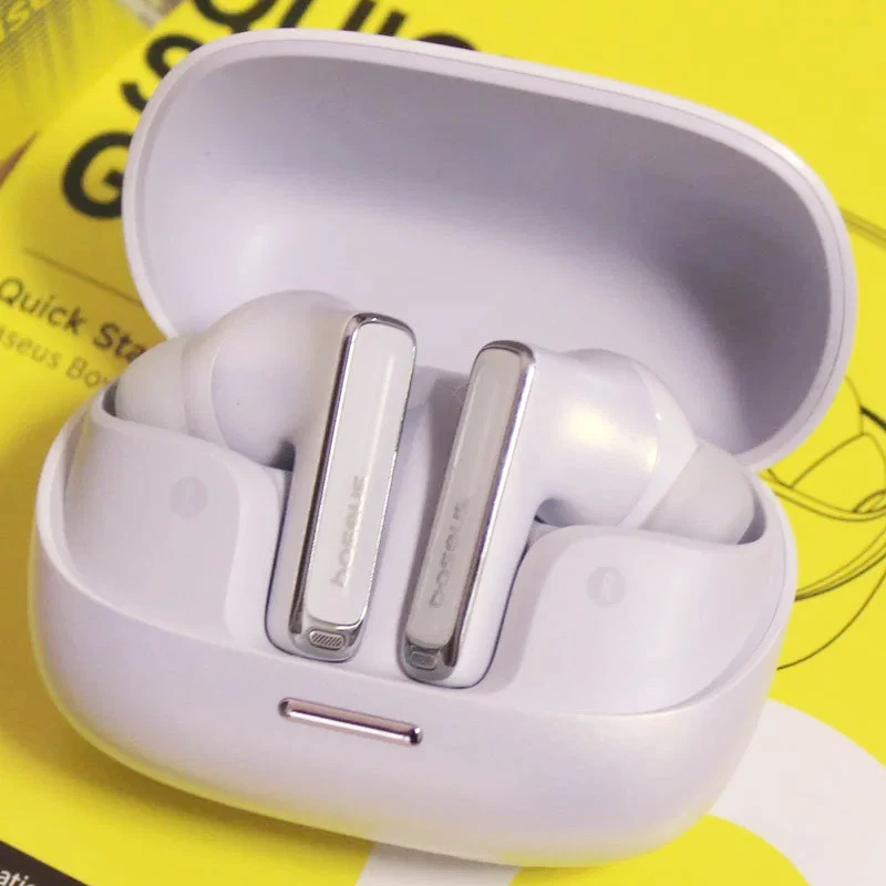 Бездротові TWS навушники Baseus OS Bowie M2s Pro (A00051801) – Moon White. Фото 9 з 10