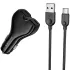 АЗП Borofone BZ35 Leader PD15W+QC3.0 total 30W (2USB-A/2C) + кабель USB to Type-C фото 1 з 1