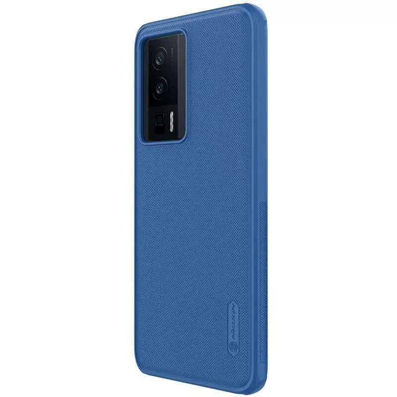 Пластиковая накладка Nillkin Pro для Xiaomi Redmi K60 / K60 Pro – Синий / Blue. Фото 2 из 6