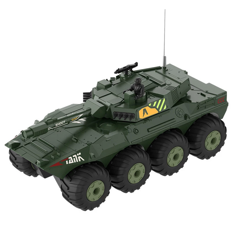 Бронетранспортер-амфібія на радіокеруванні SCHE Y1802 – Green. Фото 1 з 8