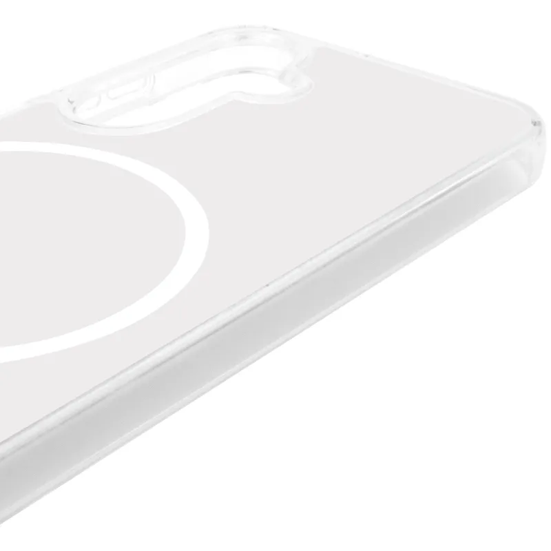 Чехол TPU+PC Nami with MagSafe для Samsung Galaxy A37 5G – White. Фото 5 из 6