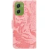 Кожаный чехол-книжка Tiger для Motorola Moto G06 – Pink. Фото 2 из 5