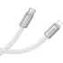 Дата кабель Hoco X125 Exceso Type-C to Lightning 30W (1m) – White. Фото 3 из 4
