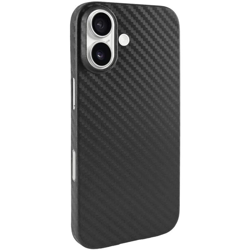 Чохол Getman Carbon Ultra Slim для Apple iPhone 17 (6.3") – Black. Фото 1 з 8