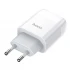 СЗУ HOCO C73A (2USB/2.4A) – Белый. Фото 2 из 4