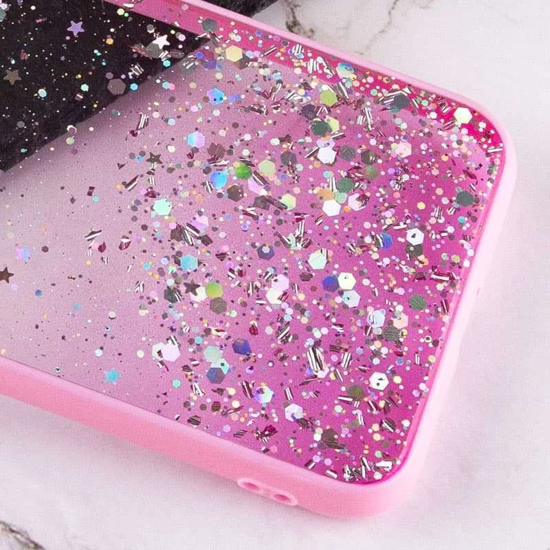 Чехол с блестками и защитой камеры для Apple iPhone XS Max (6.5") – Розовый. Фото 3 из 3