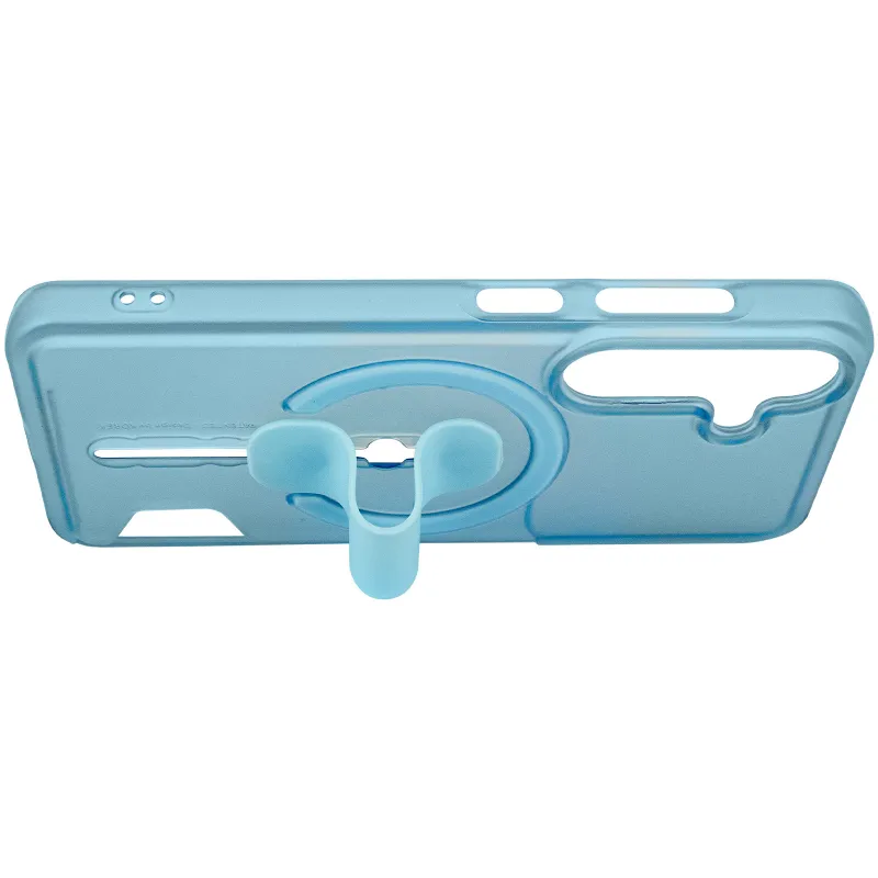 Чохол PC Soft Mist with Magnetic Fit для Samsung Galaxy S24 – Light Blue. Фото 5 з 7
