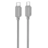 Дата кабель Hoco X113 Beneficio Type-C to Type-C 60W (1m) – Gray. Фото 1 з 3