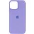 Чохол Silicone Case з закритим низом на Apple iPhone 15 (6.1") – Бузковий / Dasheen. Фото 1 з 4