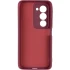 Кольоровий силіконовий чохол GETMAN із закритою камерою для Xiaomi Redmi 15 4G (Global) / 5G – Бордовий / Marsala. Фото 4 з 6