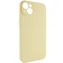Чохол Silk Full Camera Protective (AA) NO LOGO для Apple iPhone 13 (6.1") – Жовтий / Mellow Yellow. Фото 2 з 6