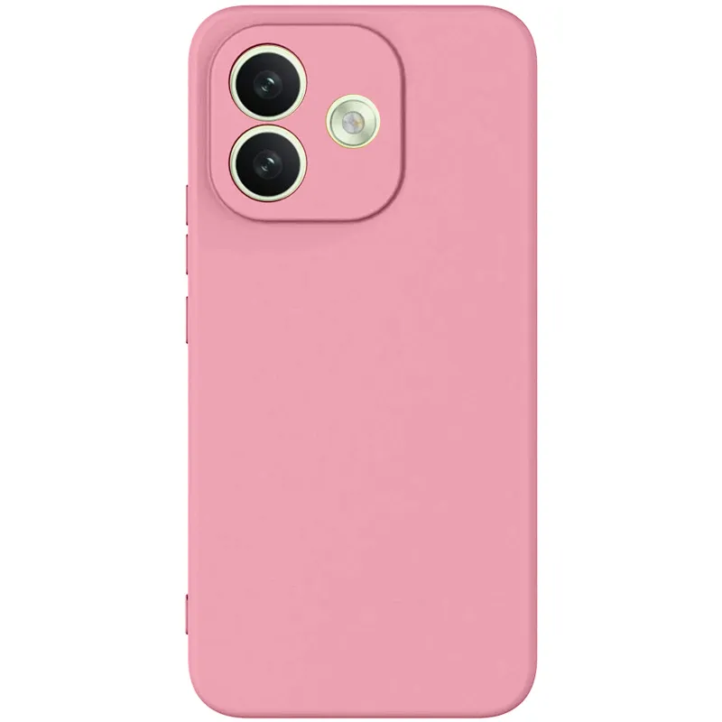Кольоровий силіконовий чохол GETMAN із закритою камерою для Xiaomi Redmi Note 17 Pro – Рожевий / Pink. Фото 1 з 1