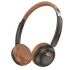 Накладні бездротові навушники Hoco W62 Verso retro – Brown. Фото 1 з 4