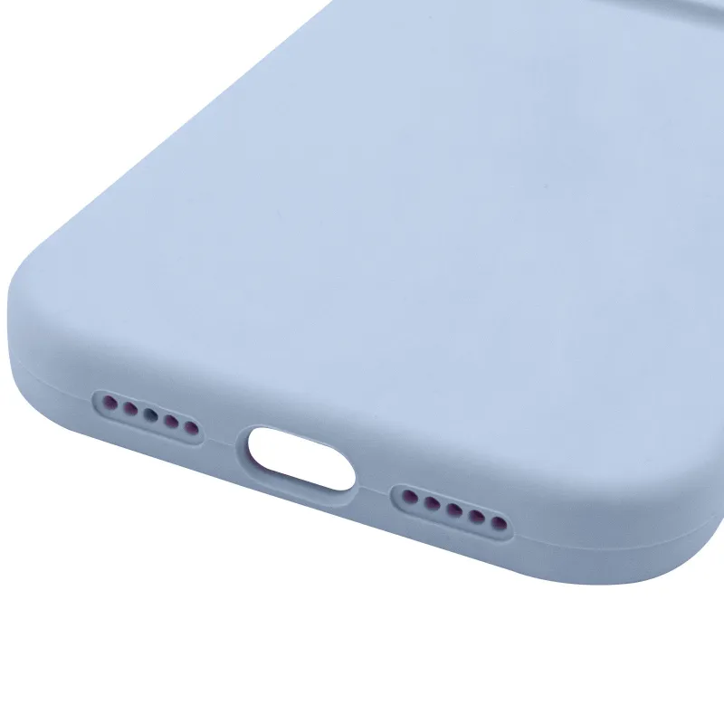 Чехол Silk Full Camera Protective (AA) NO LOGO для Apple iPhone 17 Pro Max (6.9") – Голубой / Lilac Blue. Фото 5 из 5