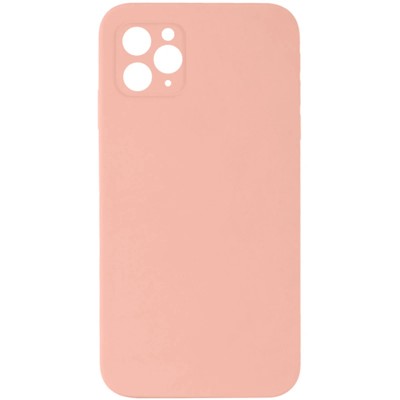 Чохол Silicone Case Square L з захистом камери на Apple iPhone 11 Pro (5.8") – Персиковий / Peach. Фото 1 з 1