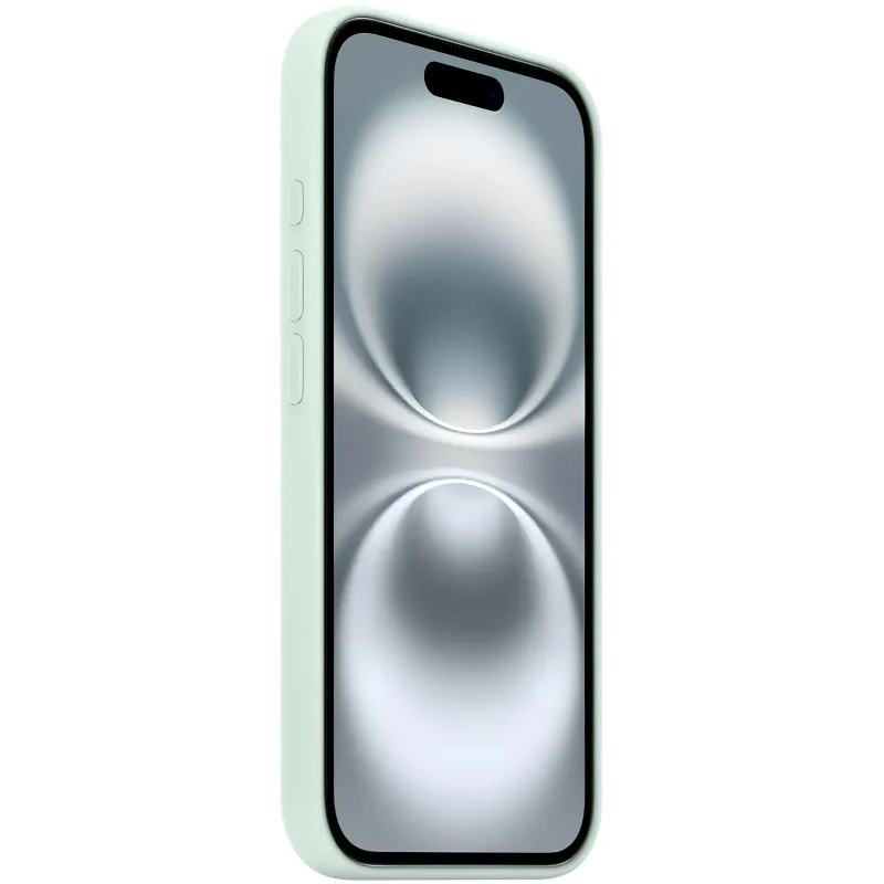 Силіконовий чохол ААА with Magsafe connection для Apple iPhone 16 Pro Max – Aquamarine. Фото 2 з 4