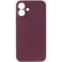 Чохол Silk Full Camera Protective (AA) NO LOGO для Apple iPhone 16 Plus – Бордовий / Plum. Фото 3 з 7