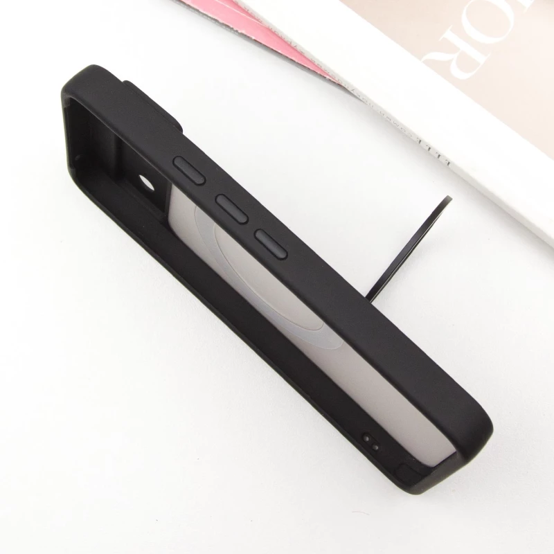 TPU чехол с MagSafe и кольцом для Google Pixel 8a – Black. Фото 10 из 13