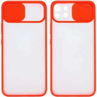 Матовый силиконовый чехол со шторкой для камеры для Xiaomi Mi 11 фото 1 из 1