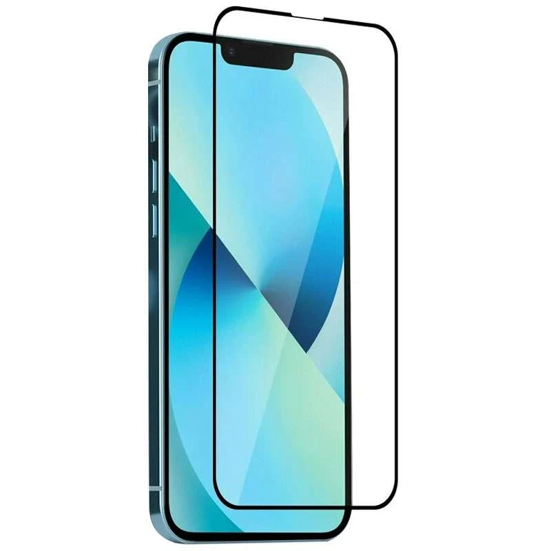 

Цветное 3D стекло Mocoson для Apple iPhone 13 mini (5.4") (Черный), Чорний