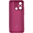 Чохол Silicone Case Lakshmi Premium із закритою камерою для Xiaomi Redmi 12C / Poco C55 – Бордовий / Plum. Фото 3 з 12