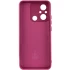 Чохол Silicone Case Lakshmi Premium з закритою камерою на Xiaomi Redmi 12C / Poco C55 – Бордовий / Plum. Фото 4 з 12