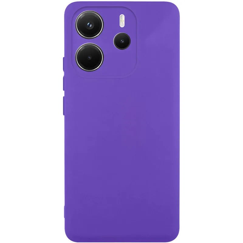 Чехол Silicone Case Lakshmi Premium з закритою камерою на Xiaomi Redmi 17 – Фиолетовый / Amethyst. Фото 1 из 1