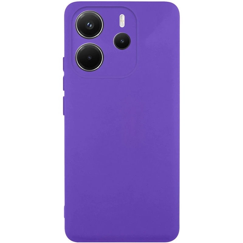 Чохол Silicone Case Lakshmi Premium із закритою камерою для Xiaomi Redmi Note 14 4G (Int. version) – Фіолетовий / Amethyst. Фото 1 з 1