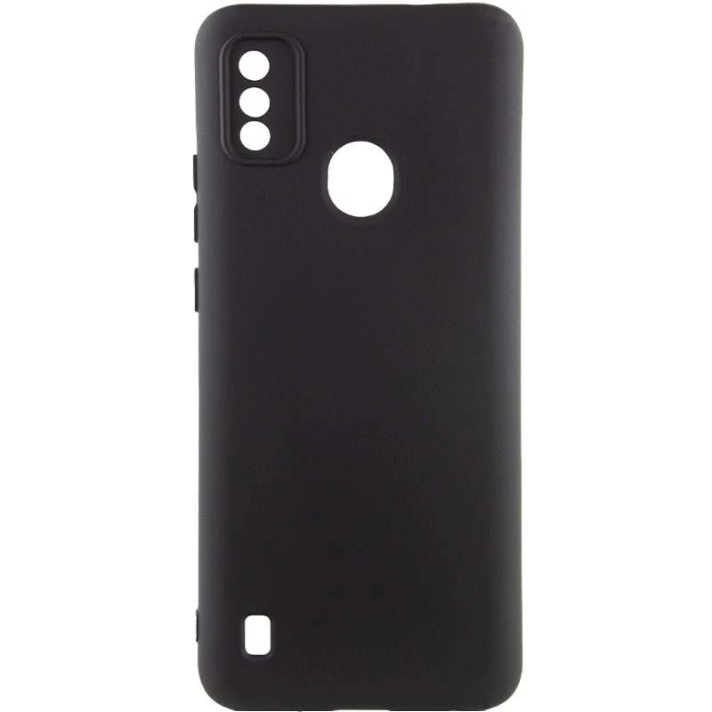 

Чехол Silicone Case Lakshmi с закрытой камерой для ZTE Blade A51 (Черный / Black), Чорний / black