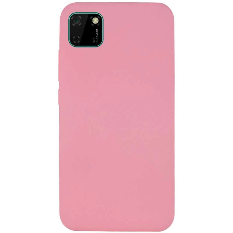 

Чехол Silicone Case без лого для Huawei Y5p (Розовый / Pink), Рожевий / pink